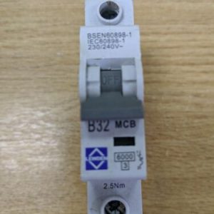 Lewden MCB B32 BSEN60898-1 USED 240/240V