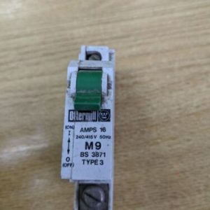Ottermill  16 AMPS 2040/415V M9 BS 3871 Type 3 USED