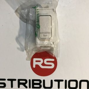Schneider Extractor Fan Grid Switch GUG20DPEFW