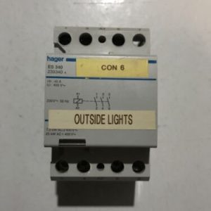 Hager ES 340 contactor 40a