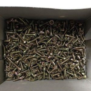 3.5 x 15 hardened single thread woodscrews pozi Box Of 500