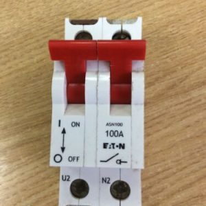 EATON RCD 100A ASN100 BSEN60947-3 Used