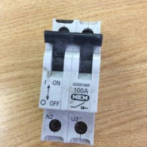 MEM 100A ADSN100R 240V 50Hz BSEN60947-3 RCB USED