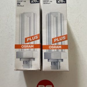 Osram Plus Dulux 26w Bulb X2