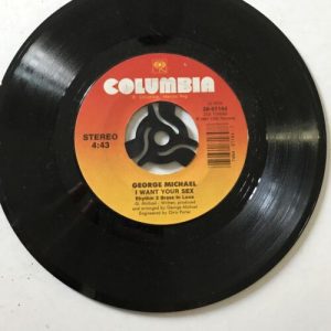 george michael single vinyl