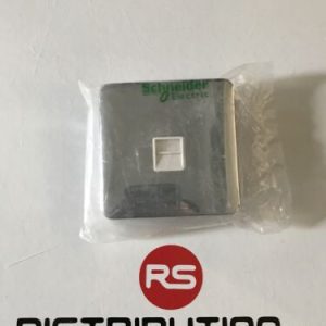 Schneider Lisse 1 Gang BT Polished Chrome White Interior GGBL7062WPC