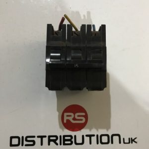 federal electric triple pole 15 amp