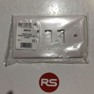 british general 3 gang front plate G83-01