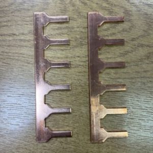 6 WAY CONSUMER UNIT COPPER BUS BAR WAY POLE