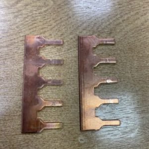 5 WAY CONSUMER UNIT COPPER BUS BAR WAY POLE