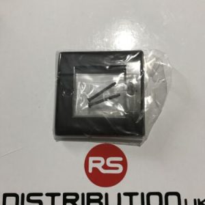 BG 2 Module Front Plate Black Nickel