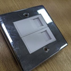 Duel BT Plate Chrome Used