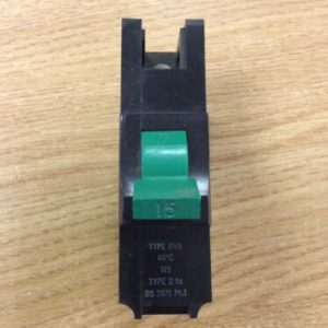 Federal Electric Stab-lok 415V AC 3-pole M5 Type2 BS 3871 15Amp