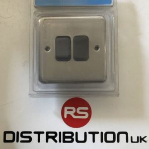deta 1904SCB 10a 2 gang 2 Way switch