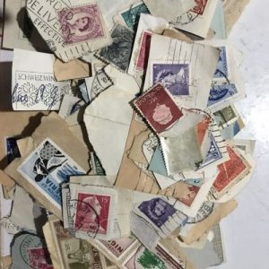world wide vintage stamps Job Lot