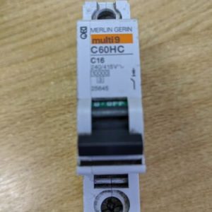 MERLIN GERIN MULTI 9 C60HC 16A C16 CIRCUIT BREAKER MCB