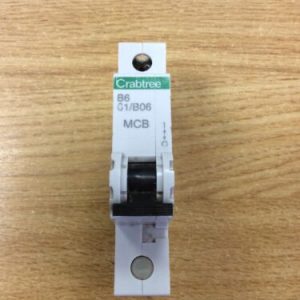 Crabtree B6 61/b06 MCB BS EN 60898 Circuit Breaker