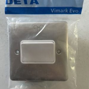 Deta 3 Pole Fan Isolator Stainless Steel VE1247SSW