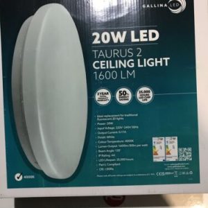 20w LED taurus 2 ceiling dome light
