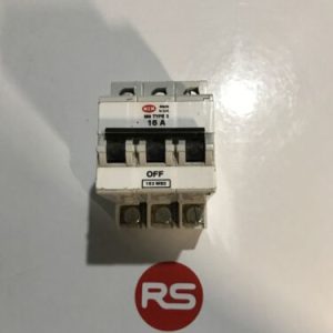 Mem 16a Type 2 Triple Pole Circuit Breaker