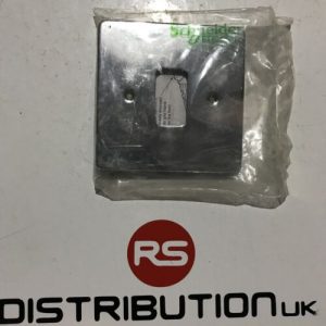 Schneider Ultimate 1 module grid plate GUGL01PC polished chrome