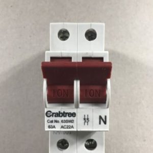 Crabtree 63a Circuit Breaker