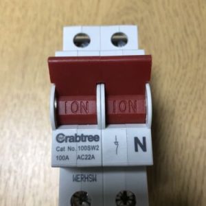 Crabtree 100a Circuit Breaker