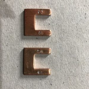 2 WAY CONSUMER UNIT COPPER BUS BAR WAY POLE