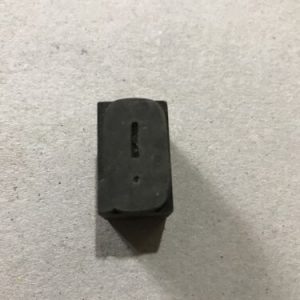 Vintage Wooden Letter Q Printer Block