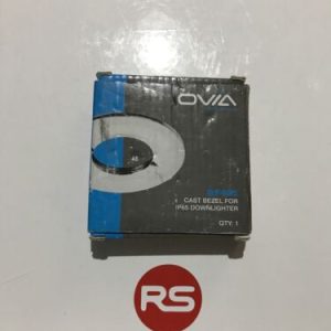 CLICK OVIA BEZEL FOR  IP65 FIRE RATED DOWNLIGHT Chrome