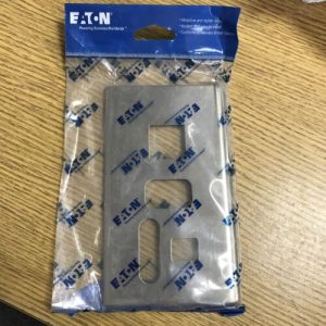 Eaton CM425SS cooker switch plate