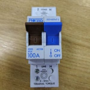New Proteus 100A Main Switch EMIS AC22B