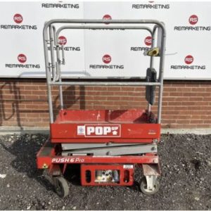 Pop up Push 6 Pro Scissor Lift Access Platform 2014