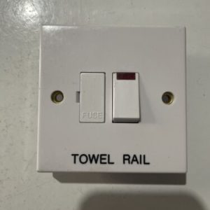 Towel Rail Fused Switch Spur