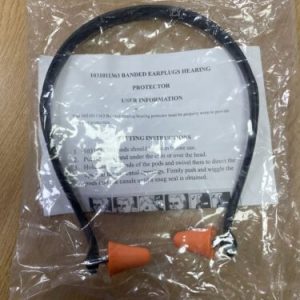 Banded Ear Plugs Ear Defenders Muffs Noise Cancelling Reusable Push in Earplugs