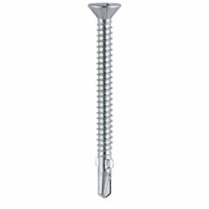 5.5 X 130mm  Recess Wing Tip Self-Drilling Screws for Light Section Steel(100)