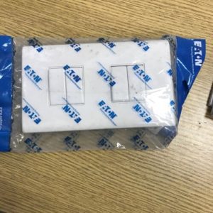 Eaton C024WH 4 gang light switch