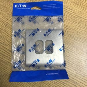 Eaton CM221SS switched fused spur cover plate