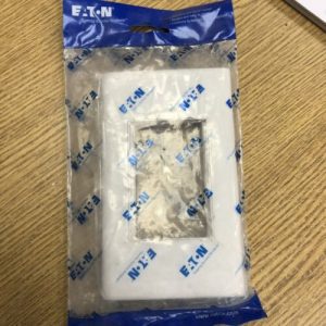 Eaton C903WH 3 module grid cover plate