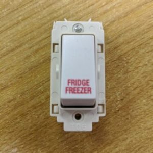 Fridge Freezer Grid Switch Fuse Switch VOLEX 20A 250V WHITE
