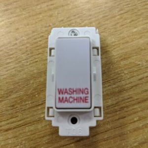 Washing Machine Volex 20A 250V Grid Switch Fuse Switch