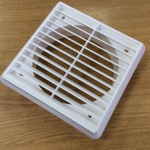Fan Ventilation Grill Cover For Extractor Fan Universal Fit New White 6” Inch
