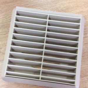 Fan Grill Cover For Extractor Fan Universal Fit New Beige 4” Pack Of 2