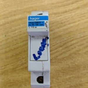 Hager Contactor 15A/240V Used