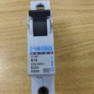 Proteus Geter 616B1 B16 230/400V Switch USED