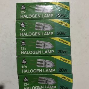 20w 12v halogen lamp pack of 10