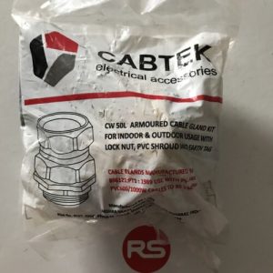 Cabtek CW50L armoured cable gland kit