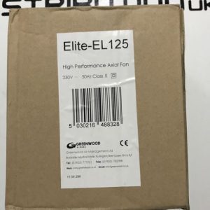 greenwood Elite 125 high performance axial fan