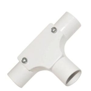 Inspection Tee 25mm White X5