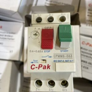 Motor Circuit Breaker 0.4 - 0.63 Amp C-PAK  CPMMS-063